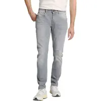 No-excess Denim, Tapered 712, Light Grey, Stretch Light Grey Denim Talla: W29L34 | Vaqueros Pitillo Outlet | Hombre | Azul