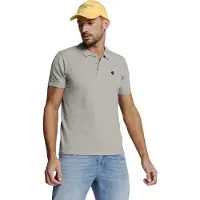 No-excess Polo Melange Grey Melange Talla: XL | Polos Outlet | Hombre | Gris
