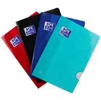 Oxford libreta A4 cuadriculada 36 hojas colores surtido (10 unidades)