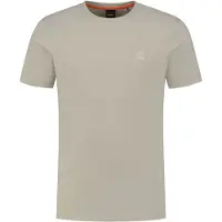 BOSS para hombre. 50508584 Camiseta Tales beige (S), Casual, Algodón, Manga corta, outlet 2026.