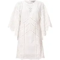 AllSaints Luci Dress Snow White Talla: 2 | Mini Vestidos Outlet | Mujer | Blanco