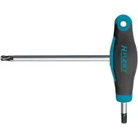 Hazet Destornillador 829KKT-T40, con mango en forma de T (azul/negro, con punta esférica)