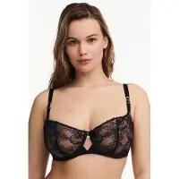 Chantelle Orchids Black Talla: B70 | Brasieres Outlet | Mujer | Negro