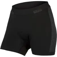 Endura - Women's Engineered Padded Boxer - Pantalones interior de ciclismo size XS, negro