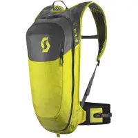 SCOTT - Mochilas MTB - Pack Trail Protect Fr' 10 Sulphur Yellow / Dark Grey - Amarillo