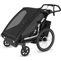 Thule - Carritos deportivos - Chariot Sport 2 Double Black - Negro