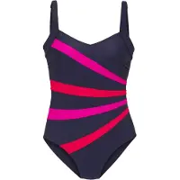 LASCANA Traje de baño marino / rosa / rojo