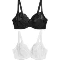 Next Sujetador negro / blanco