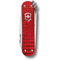 Victorinox Classic SD Precious Alox, Iconic Red 0.6221.401G Swiss navaja