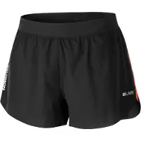 Salomon - Women's S/Lab Speed 3 - Pantalones cortos de running size XL, negro