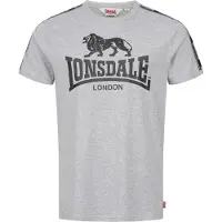 Lonsdale Camiseta 'STOUR' gris / negro