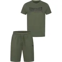 Lonsdale Ropa para correr oliva / negro