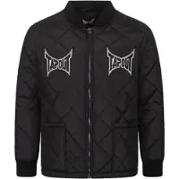 TAPOUT Chaqueta de entretiempo 'Punkass' negro / blanco