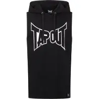 TAPOUT Camiseta 'Alameda' negro / blanco
