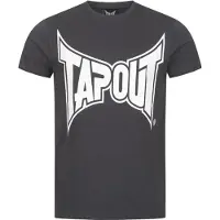 TAPOUT Camiseta antracita / blanco