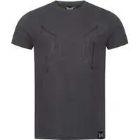 TAPOUT Camiseta antracita / negro