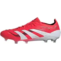 Adidas adidasBota de fútbol Predator Elite césped natural seco 38 Lucid Red / Cloud White / Core Black Unisex