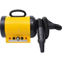 OEM Toalla para perros - Secador de pelo para perros - Adecuada para todas las razas - Extra silencioso - Compacto - Peso ajustable
