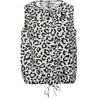 Comma Blusa greige / gris claro / negro