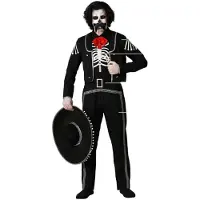 Atosa Disfraz De Hombre Mexican Skeleton