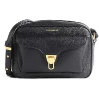 Coccinelle Bolso de hombro 'Beat Soft Handbag Grained Leather' negro