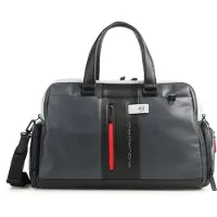 Piquadro Urban Bolsa de viaje Piel natural 49 cm gris
