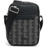 Lacoste The Blend Bolso bandolera 16 cm negro