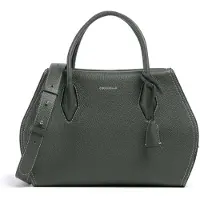 Coccinelle Bolso de mano 'Lord 30x20x13 cm' verde oscuro