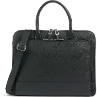 VOi Hirsch Danielle Bolso Piel natural 39 cm Compartimento para el portátil negro