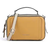 Piquadro Circle Bolso bandolera Piel natural 21 cm amarillo