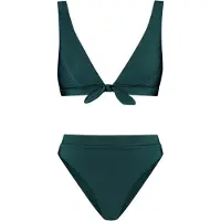 Shiwi Teddy Bikini Set Green Botanic Talla: 34 | Bikinis Outlet | Mujer | Verde
