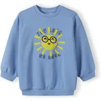 MINOTI Sudadera azul claro / amarillo / negro