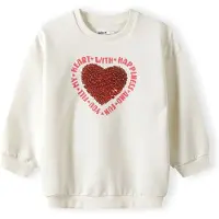 MINOTI Sudadera rojo / blanco