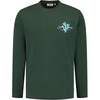 Shiwi Jude Regular Longsleeve Paradise Green Leaf Talla: XXL | Manga Larga Outlet | Hombre | Verde