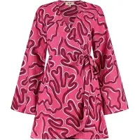 Shiwi Janelle Dress Swirly Coral Pink Magenta Swirly Coral Talla: S | Mini Vestidos Outlet | Mujer | Naranja