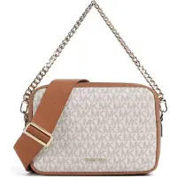 Michael Kors Bolso de hombro beige oscuro / cognac / amarillo pastel