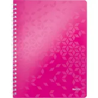 Leitz Cuaderno Wiro Wow Pp 80 Hojas Con Rayas Horizontales Din A4
