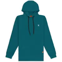 Aspact Zavi Hoodie Blue Talla: S | Sudaderas con Capucha Outlet | Unisex | Azul