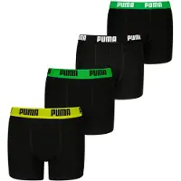 Puma Calzoncillo amarillo / verde / negro / offwhite