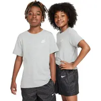 Nike - Big Kid's Sportswear Tee - Camiseta de manga corta size L, gris