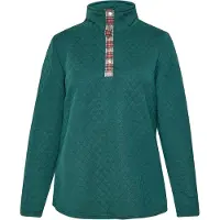FELIPA Sudadera 'Fashion Look' verde oscuro / mezcla de colores