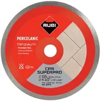 Rubi Disco Diamantado Para Porcelánico Con Borde Continuo