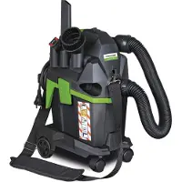 Cleancraft Aspiradora de líquidos y sólidos dryCAT, 16 litros, clase 1200 W, 1500 l/min, 230 mbar, capacidad de 6 litros