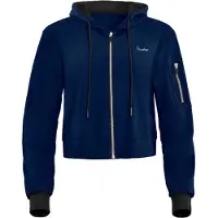 Winshape Sudadera con cremallera deportiva 'J009C' azul oscuro
