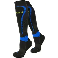 Normani Calcetines deportivos azul / amarillo / negro