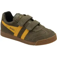 Gola - Kid's Harrier VC - Zapatillas deportivas size 11,5K, marrón/oliva