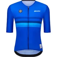 Santini - UCI World Champion Jersey - Maillot de ciclismo size S, azul