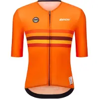 Santini - UCI World Champion Jersey - Maillot de ciclismo size XL, naranja