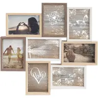Nielsen Design Marco De Fotos Collage Mixed Colors 8 15x10 Cm Wood Photo