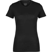Stoic - Women's MerinoChill MMXX. Göteborg Tee - Camiseta de merino size S, negro